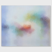 Modernes Abstraktes Kunstwerk Elegantes Design Geschenkpapier (Flach)