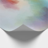 Modernes Abstraktes Kunstwerk Elegantes Design Geschenkpapier (Ecke)