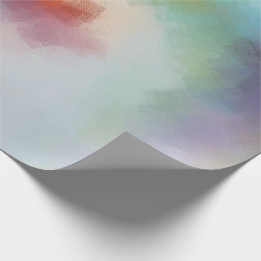 Modernes Abstraktes Kunstwerk Elegantes Design Geschenkpapier (Ecke)
