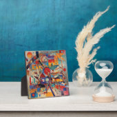 Modernes Abstraktes Kunstwerk Fotoplatte (InSitu)