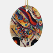 Modernes Abstraktes Kunstwerk Keramik Ornament (Rechts)