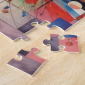 Modernes Abstraktes Kunstwerk Puzzle (Seite)