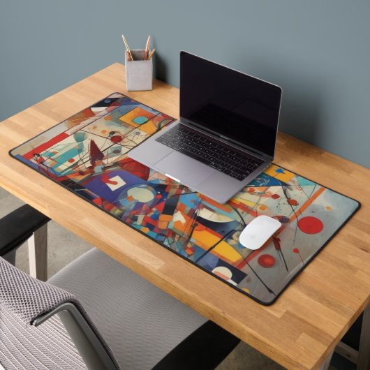 Modernes Abstraktes Kunstwerk Schreibtischunterlage (Büro 2)