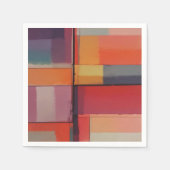 Modernes Abstraktes Kunstwerk Serviette (Vorderseite)