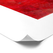 Modernes Abstraktes Malerposter Poster (Ecke)