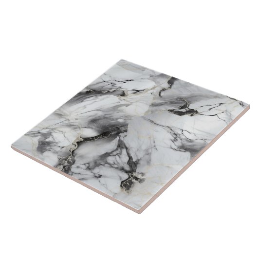 Modernes Abstraktes Marble Luxe Fliese (Seite)