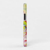 Modernes Abstraktes Marmor sieht rosa, gelb blau a Case-Mate iPhone Hülle (Hinten/Rechts)