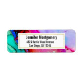 Modernes Abstraktes Marmordesign (Vorne)