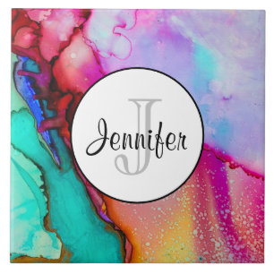 Modernes Abstraktes Marmordesign Fliese