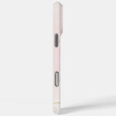 Modernes Abstraktes Marmordesign mit Initialen & N Case-Mate iPhone Hülle (Rückseite / Rechts)