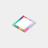 Modernes Abstraktes Marmordesign Post-it Klebezettel (angewinkelt)