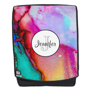 Modernes Abstraktes Marmordesign Rucksack