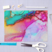 Modernes Abstraktes Marmordesign Seidenpapier (Handwerk)