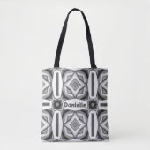 Modernes abstraktes minimalistisches Design Tasche (Vorderseite)