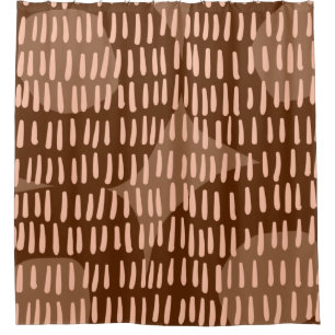 Modernes Abstraktes Mittelalter Duschvorhang