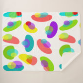 Modernes Abstraktes Mittelalter  Sherpadecke (Vorderseite (Horizontal))