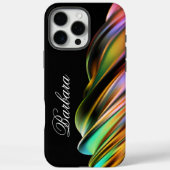 Modernes abstraktes Monogramm Case-Mate iPhone Hülle (Rückseite)