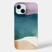 Modernes Abstraktes Monogramm Case-Mate iPhone Hülle (Rückseite)