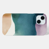 Modernes Abstraktes Monogramm Case-Mate iPhone Hülle (Rückseite (Horizontal))