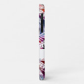 Modernes Abstraktes Monogramm-Tropenmuster Case-Mate iPhone Hülle (Hinten/Links)