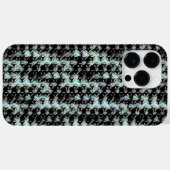 Modernes abstraktes Muster 1187 - iPhone Case (Rückseite (Horizontal))