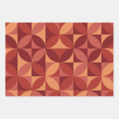 Modernes Abstraktes Muster aus dem Mittelalter in  Geschenkpapier Set (Vorderseite 3)