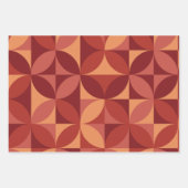 Modernes Abstraktes Muster aus dem Mittelalter in  Geschenkpapier Set (Vorderseite 2)