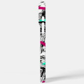 Modernes Abstraktes Muster. Case-Mate iPhone Hülle (Rückseite / Links)