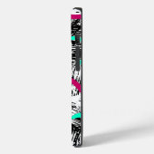 Modernes Abstraktes Muster. Case-Mate iPhone Hülle (Rückseite / Links)