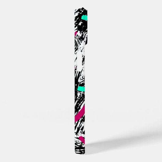 Modernes Abstraktes Muster. Case-Mate iPhone Hülle (Rückseite / Rechts)