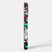 Modernes Abstraktes Muster. Case-Mate iPhone Hülle (Rückseite / Rechts)