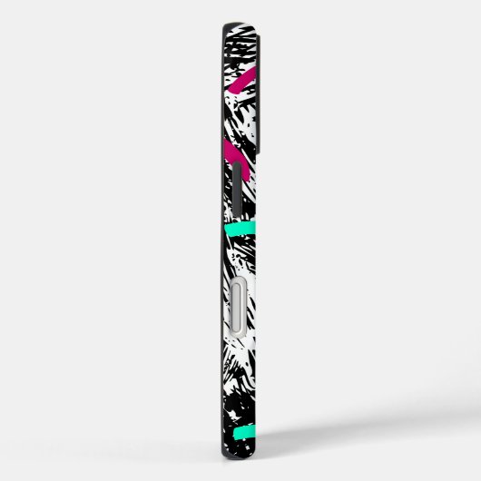 Modernes Abstraktes Muster. Case-Mate iPhone Hülle (Rückseite / Rechts)