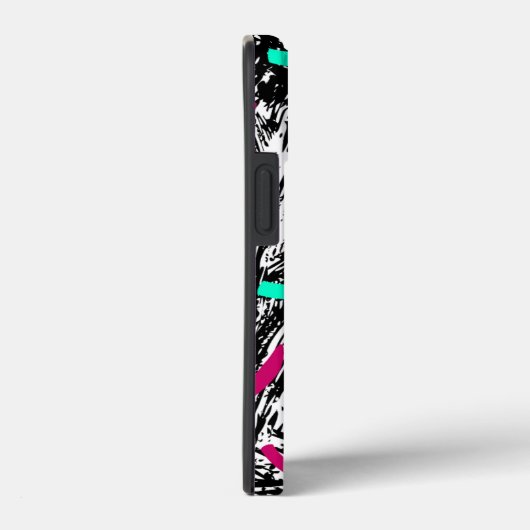 Modernes Abstraktes Muster. Case-Mate iPhone Hülle (Rückseite / Rechts)