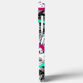 Modernes Abstraktes Muster. Case-Mate iPhone Hülle (Rückseite / Links)