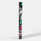 Modernes Abstraktes Muster. Case-Mate iPhone Hülle (Rückseite / Rechts)