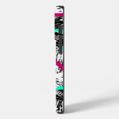 Modernes Abstraktes Muster. Case-Mate iPhone Hülle (Rückseite / Links)