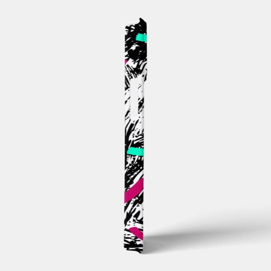 Modernes Abstraktes Muster. Case-Mate iPhone Hülle (Rückseite / Rechts)