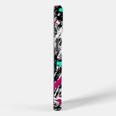 Modernes Abstraktes Muster. Case-Mate iPhone Hülle (Rückseite / Rechts)