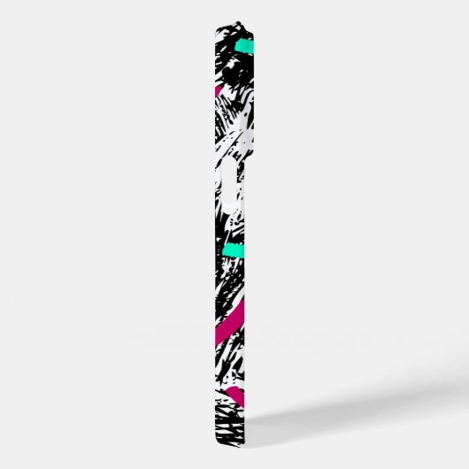 Modernes Abstraktes Muster. Case-Mate iPhone Hülle (Rückseite / Rechts)