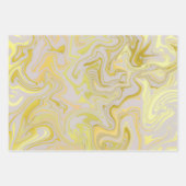 MODERNES, ABSTRAKTES MUSTER GESCHENKPAPIER SET (Vorderseite 3)