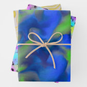 MODERNES, ABSTRAKTES MUSTER GESCHENKPAPIER SET (Beispiel)