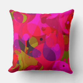 Modernes abstraktes Muster Kissen