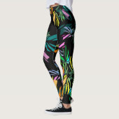 Modernes Abstraktes Muster Leggings (Links)