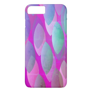 Modernes abstraktes Muster Magenta Lila Pink Tür Case-Mate iPhone Hülle