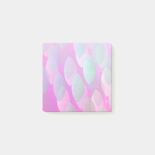 Modernes abstraktes Muster Magenta Lila Pink Tür Post-it Klebezettel