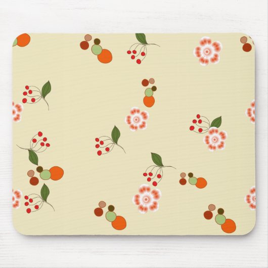 Modernes Abstraktes Muster Mousepad (Vorne)