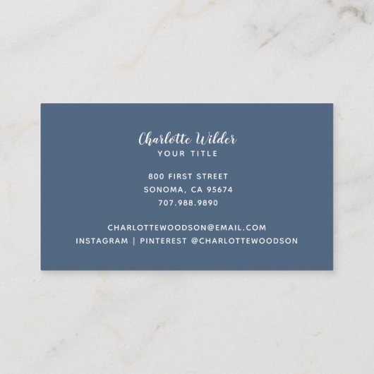 Modernes Abstraktes Muster-Regenbogenmuster Visitenkarte (Rückseite)