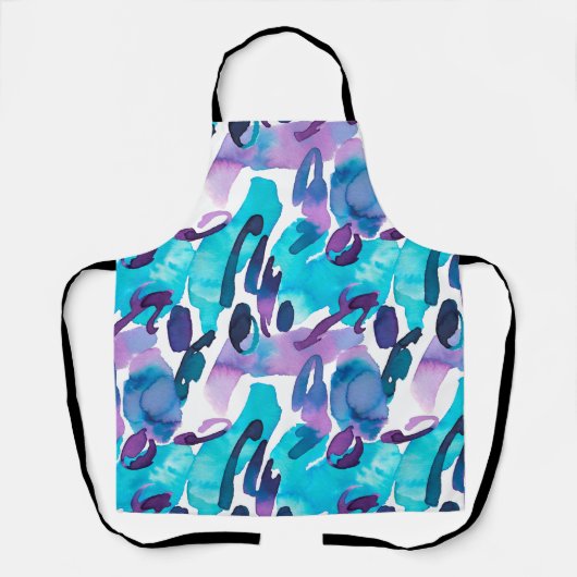 Modernes Abstraktes Muster Schürze (Vorderseite)