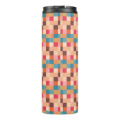 Modernes Abstraktes Muster Thermosbecher (Rückseite)