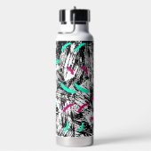 Modernes Abstraktes Muster. Trinkflasche (rechts)